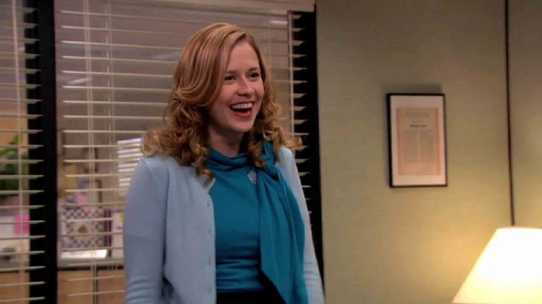 Pam Beesly laughing