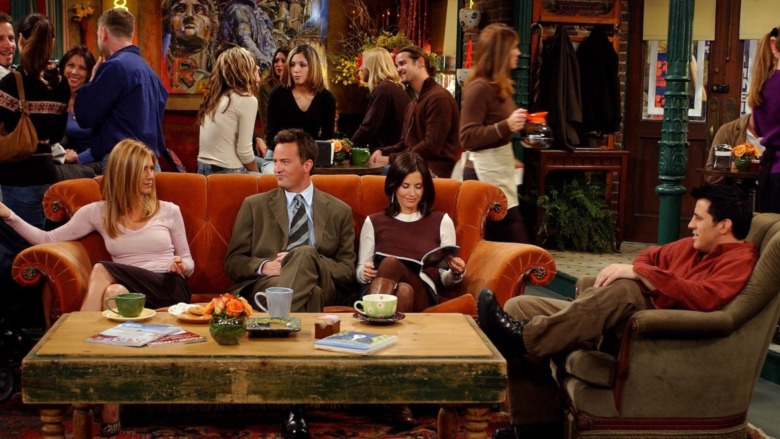 The cast of Friends gathers at Central Perk