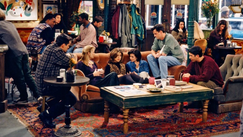 The cast of Friends gathers at Central Perk