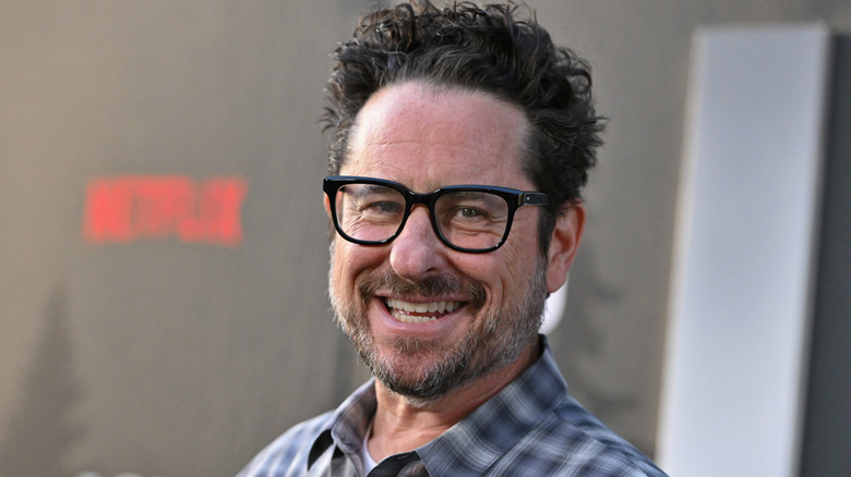 J.J. Abrams smiling at premiere