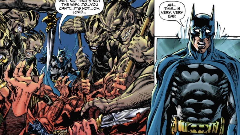 Batman realizes he started a lynch mob Odyssey