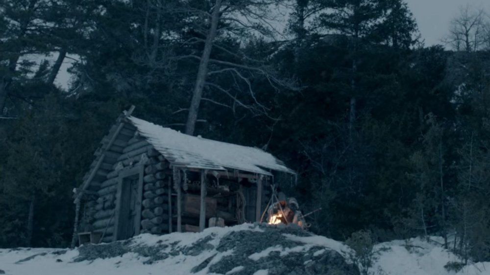 Bjorn's log cabin on Vikings