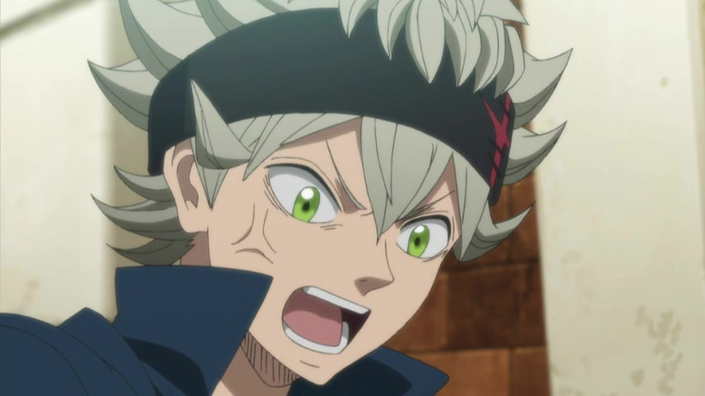 Black Clover Asta ranting angrily