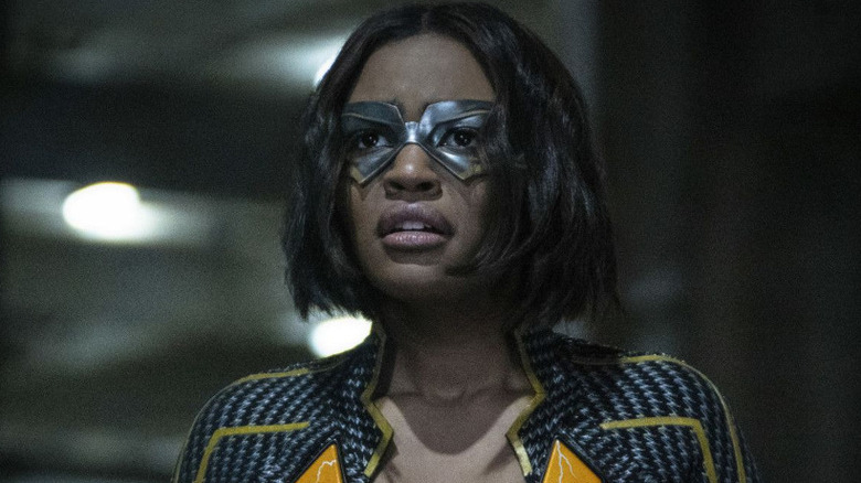 Jennifer Pierce is shocked Black Lightning