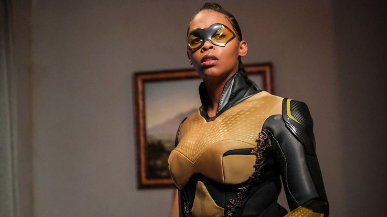 Anissa "Thunder" Pierce suits up Black Lightning