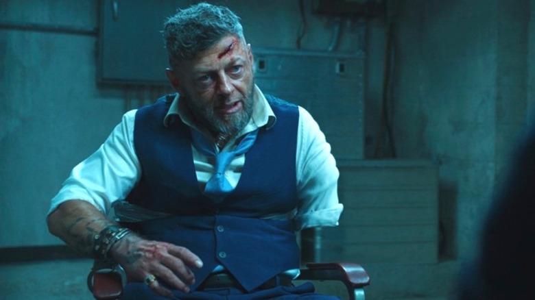 Klaue being interrogated in Black Panther