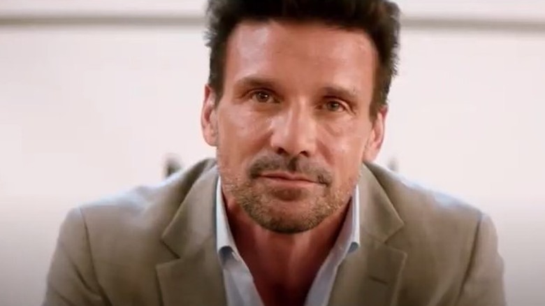 Frank Grillo staring at the camera