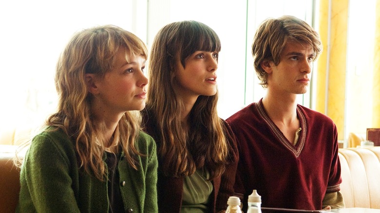 The cast of Never Let Me Go