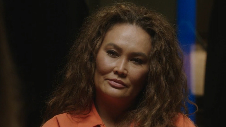 Tia Carrere prison jumpsuit