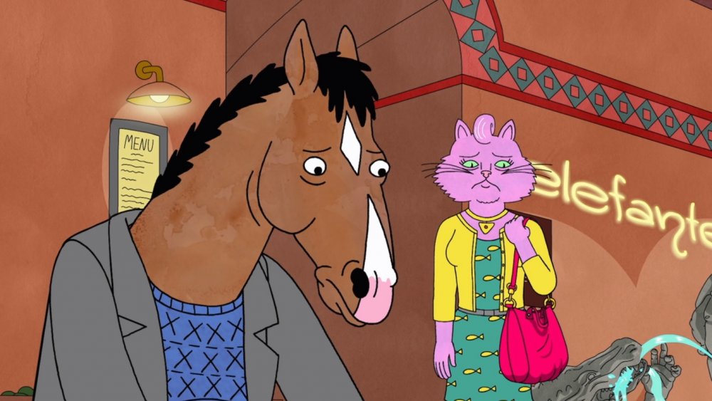 BoJack Horseman and Princess Carolyn in "Say Anything"