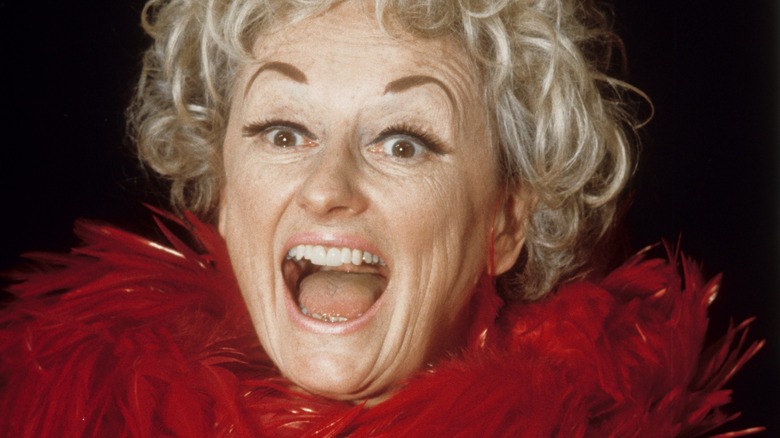 Phyllis Diller laughing