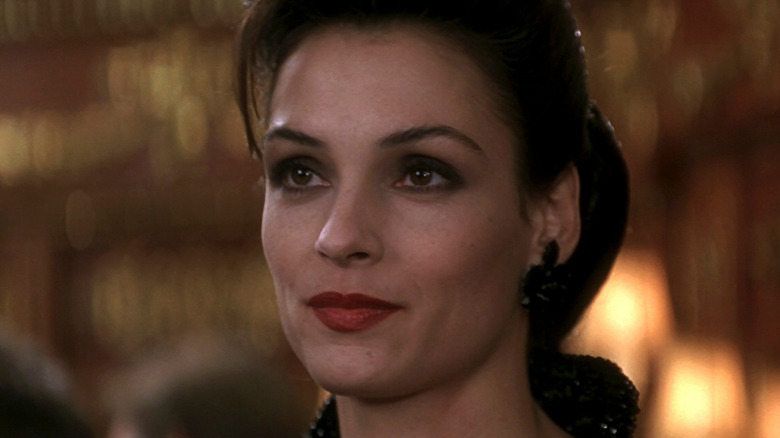 Xenia Onatopp smiling