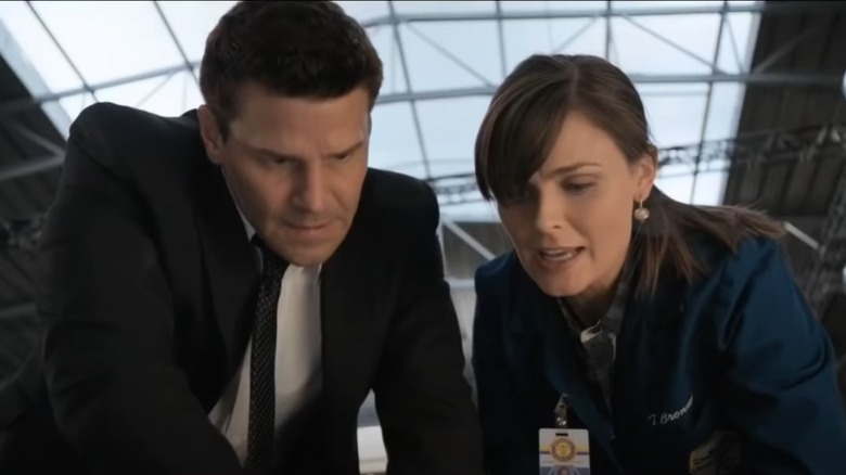 Booth and Brennan giving CPR