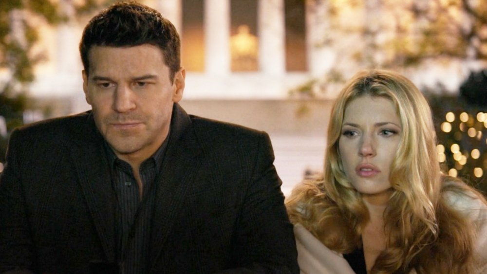 Booth and Hannah breaking up on Bones