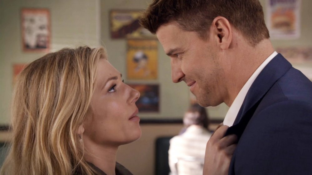 Katheryn Winnick and David Boreanaz on Bones