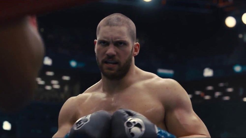 Florian Munteanu boxing in Creed II