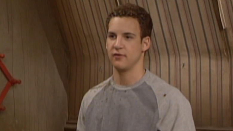 Cory Matthews looking to the side