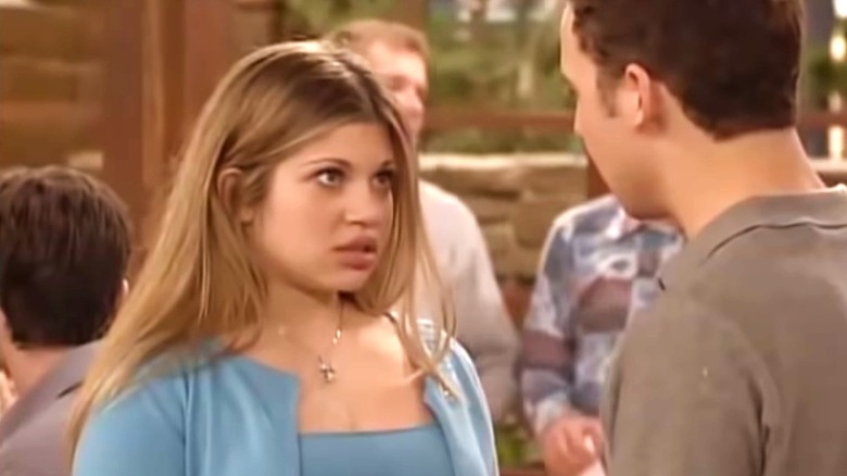 Topanga Lawrence looking at the camera