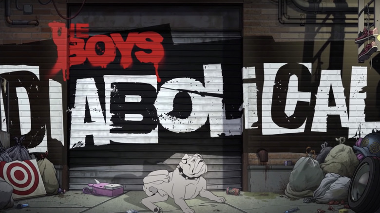 Terror lying in the street in The Boys: Diabolical