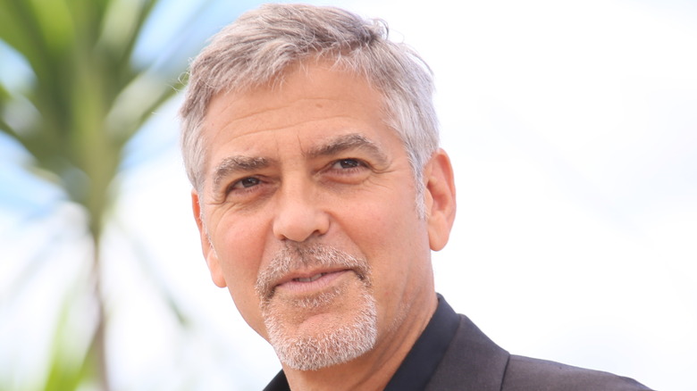 George Clooney grey goatee