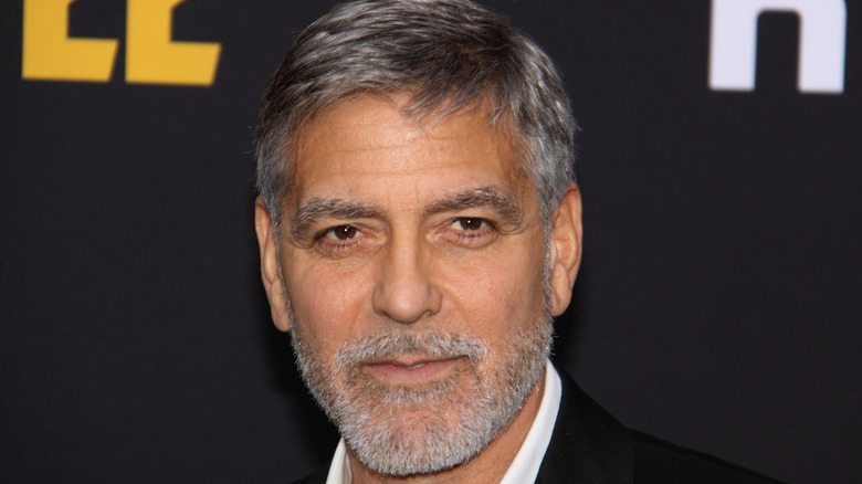 George Clooney grey beard