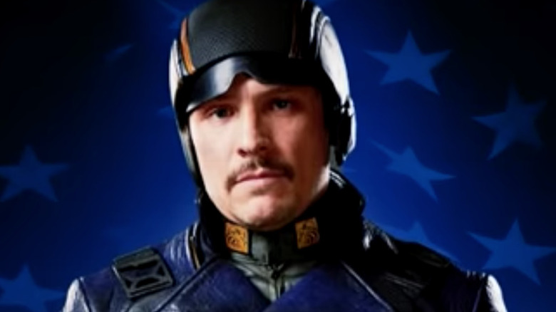 Nick Wechsler as Blue Hawk on The Boys