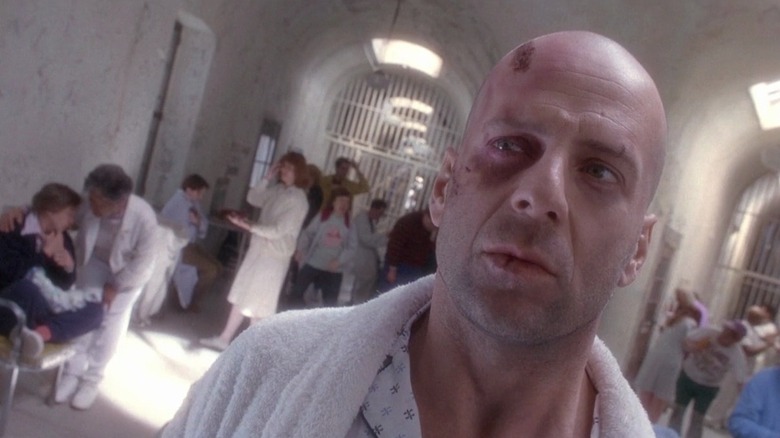 Bruce Willis in 12 Monkeys