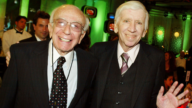 Sherwood Schwartz and Bob Denver at a 2004 TV Land event