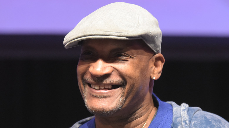 Tony Todd cap smiling