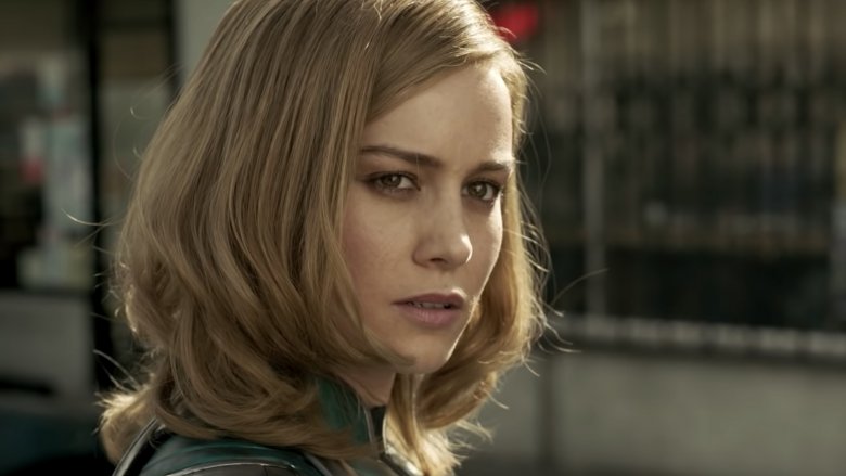 Brie Larson Captain Marvel deleted scene "What, no smile?"