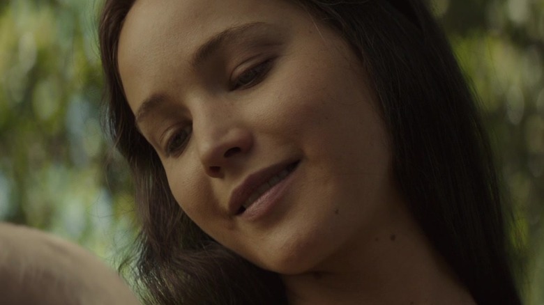 Katniss smiling