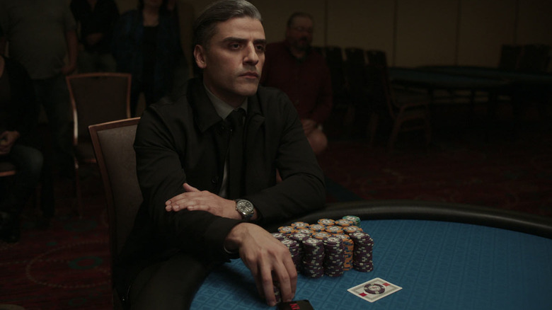 Oscar Isaac in "The Card Counter"