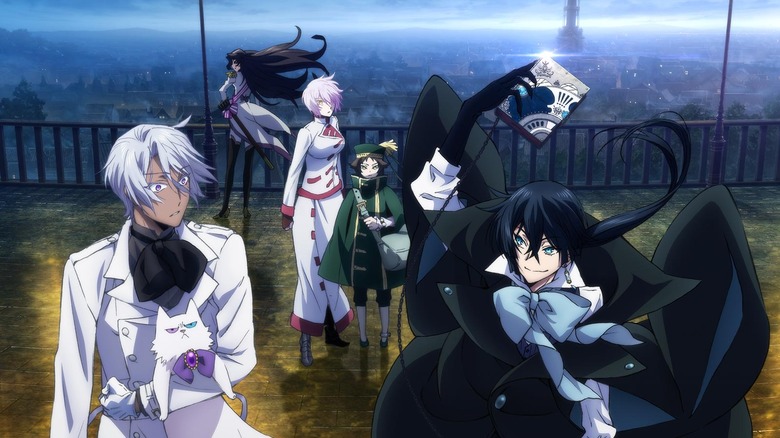 Noé, Vanitas, Jeanne, Luca, and Dominique standing together