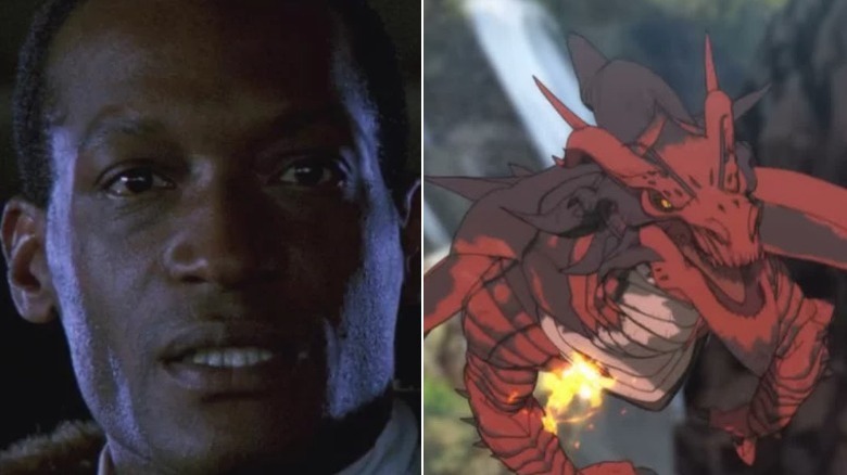 Tony Todd as Candyman and red dragon DOTA