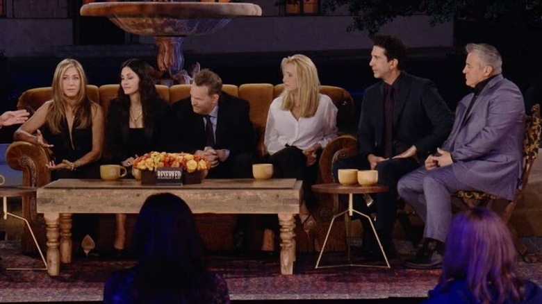 The whole Friends cast at reunion