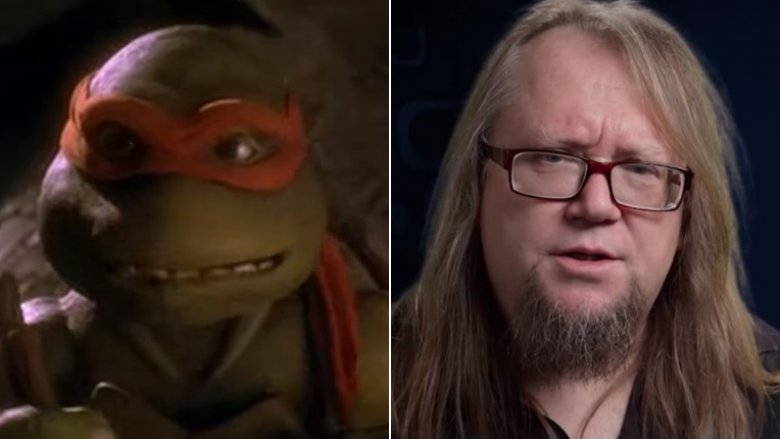 Michelangelo and Robbie Rist