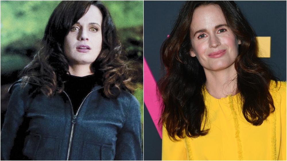 Elizabeth Reaser in Twilight (L) and at a 2019 press event (R)