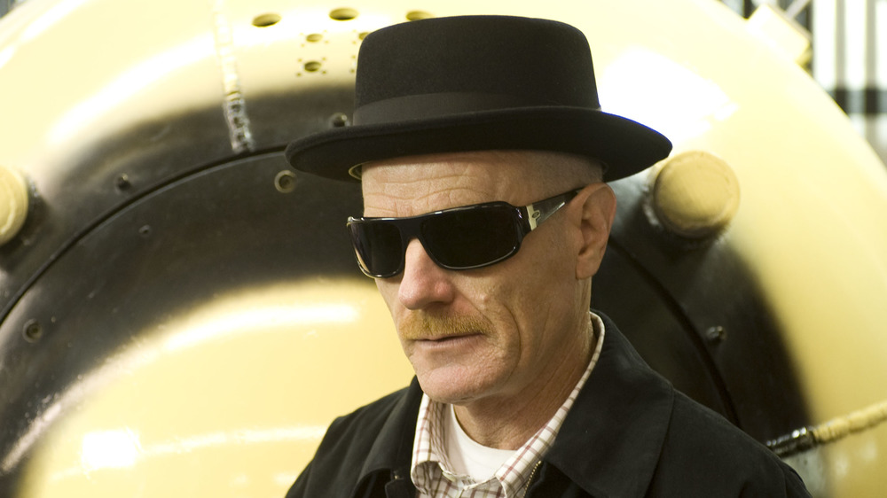 Walter White (Bryan Cranston) in Heisenberg mode on Breaking Bad