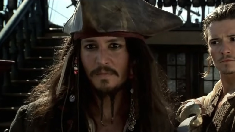 Captain Jack Sparrow and Will Turner