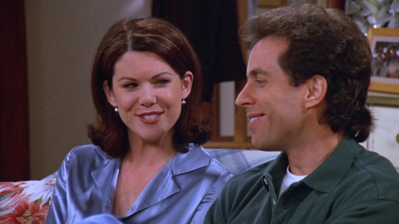 Jerry and Valerie talking on Seinfeld