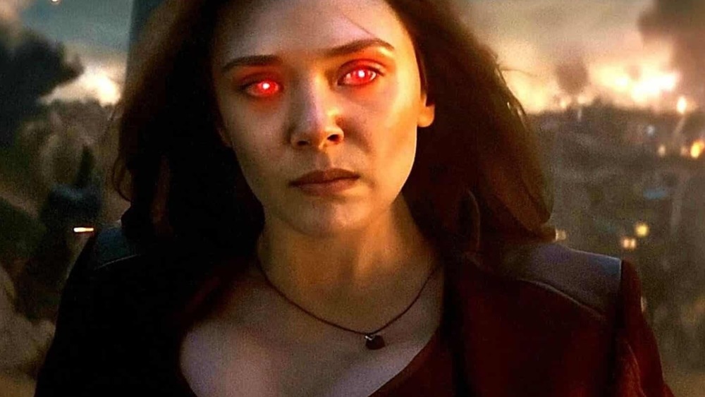 Elizabeth Olson as Scarlet Witch AKA Wanda Maximoff in Avengers: Endgame