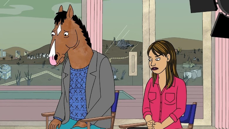 BoJack Horseman and Gina Cazador