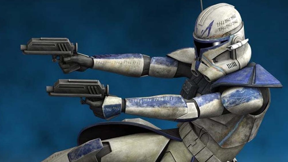 Captain Rex in clone armor