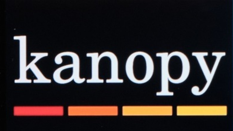 Kanopy logo in close-up