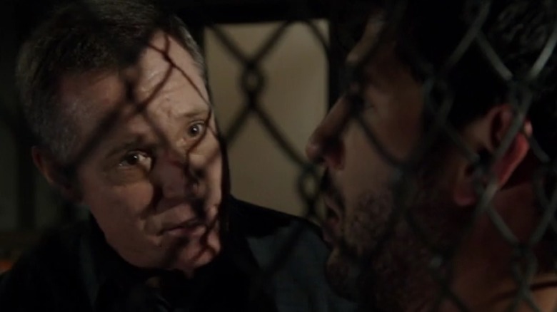 Voight is torturing a drug dealer