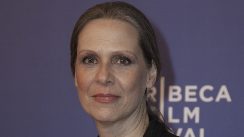 Amy Morton looking into camera