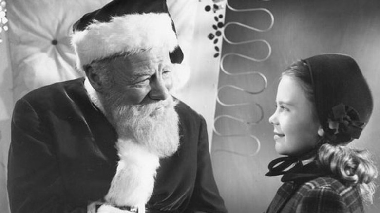 Susan meeting Santa 