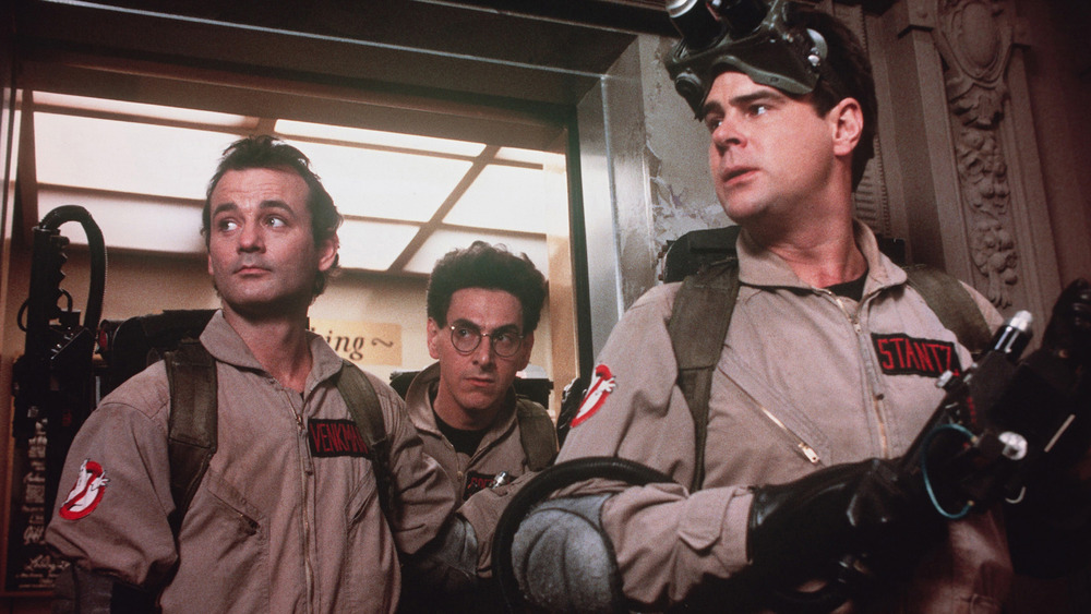 The ghostbusters suited and booted