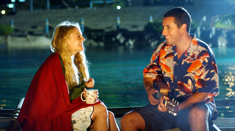 Drew Barrymore and Adam Sandler in 50 First Dates