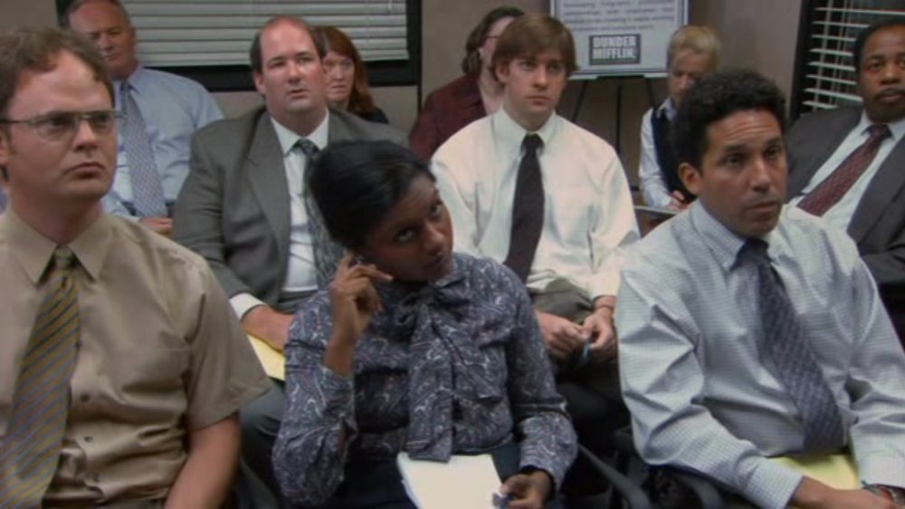 The Office cast react to Michael's speech on 'Diversity Day'